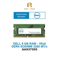 DELL 8GB RAM - 1Rx8 DDR4 SODIMM 3200 MT/s 370-AGJC/AA937595/AB371023/370-AFVS by Dell