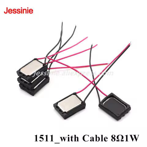 2Pcs/Lot 1511 8 Ohm 1W Cavity Loudspeaker 8Ohm 1 Watt 8R Mini BOX Bluetooth-compatible Audio Speaker