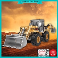 JCB Backhoe Loader Dump Truck Toy Excavator Lori Tanah Construction Vehicle Toy Mainan Bajak Jangkau