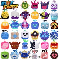 11cm Blox Fruit Game Periphery Fruit Leopard Pattern Box Plush Toy Purple Box Doll Blox Fruit Plush