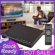 AIBINELO-DVD-225 Home DVD Player Digital Multimedia Player AV Output with Remote Control for TV VCD