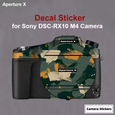 RX10 IV Camera Premium Decal Skin for Sony DSC-RX10M4 Camera Protector Anti-scratch Cover Film Stick