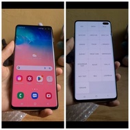 LCD SAMSUNG S10,S10 PLUS COPOTAN MINUS TOMPEL/GARIS