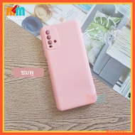 Matikamall [พร้อมส่ง]  เคสยาง Liquid Silicone สีลูกกวาด Xiaomi Redmi Note 11 Pro Note 11 S / 10 4G 5G PRO 9T Note 9T Redmi 9 Redmi Note 9S Note 9 Pro Note 8 Note 8 PRO เคสยางนิ่ม มีผ้ากันรอย กันกระแทก