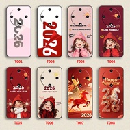 Honor Honor X9A / X9B case happy new yead CNY 2026