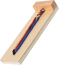 Ipetboom Wooden Hair Braiding Kit for Boys and Girls - 1pc Early Education Practice Toy for Kids Lea