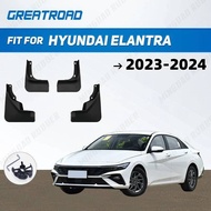 For Hyundai Elantra 2023-2024 Mudguard Mud Flaps Guard Splash Flap  Fender Car Accessories