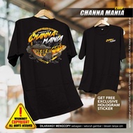 Kaos-CHANNA MANIA, Kaos-CHANNA, T-shirt-SNAKEHEAD