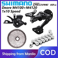 Shimano Deore m4100 1x10S derailleurs RD M4120 10 speed shifter Sunshine cassette VXM chain Groupset