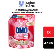 Túi nước giặt OMO Matic 4.1kg dành cho máy giặt cửa trên/cửa trước xoáy bay vết bẩn hương thơm bền l