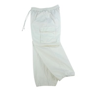 (Waist 30-33) GU Cargo Pants Offwhite White (Women) (P0725-184)