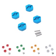 MN128 MN86 MN86S MN86K MN86KS 4pcs Metal 12mm Wheel Hex Hub Adapter Combiner 1/12 RC Car Upgrade Par