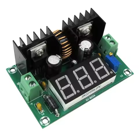 DC DC Step-Down Module/24V To 12V/12V To 5V8A Adjustable 1.25-36V Output With Digital Display Step-D
