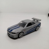 Hotwheels Nissan Skyline GT-R R34