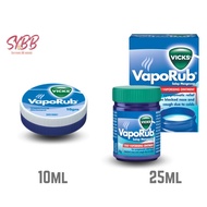 Vicks Vaporub ( 25ml & 10ml ) Vaporising Oilment Travel pack Small