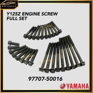 YAMAHA Y125 ENGINE SCREW FULL SET Y125Z Y125ZR 125 125ZR 125Z ENGINE SKRU ORIGINAL