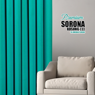 Sorona Kosong 3 Curtain – Thermal Insulated Light Reducing Ready-Made Window Curtain (140–400cm)