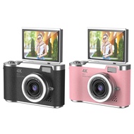 CLEVERHD ​​48MP Photography Camera​​, HD Display ​​180° Flip Screen​​ Digital Camera​​, ​​4K Resolut