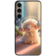 Ốp lưng cho Samsung S21 FE - S23 - S23 Plus - S23 Ultra - S24 - S24 Ultra - Cừu Cười - Hàng Chính Hã