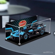 Figure 42162 Storage Box Acrylic Display Box Anti-dust Bugatti Lego Transparent Racing Suitable for 