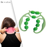 [Devoko] 9 Wheels Muscle Roller 360 Degree Massage Roller Leg Meridian Massager Ring Clamp Leg Rolle