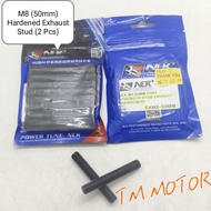 NLK Performance M8 Hardened Exhaust Stud (LC135/Y15ZR), 50mm/60mm