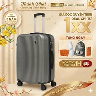 Thanh Phat VL13ctone Travel Suitcase, Impact Resistant, Size 20/24, 360 Rotating Wheels