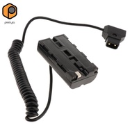 [prettyia] D-Tap to NP-F550 Battery DC Power Cable Adapter for Monitor Using 550/970