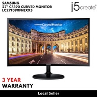 Samsung 27" CF390 Curved Monitor LC27F390FHEXXS (3 Years Local warranty)