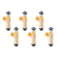 Exclusive 6PCS Car Fuel Injector Nozzle 195500-3520 For Ford 01-04 Mazda Mercury 3.0 , 195500-3521, 