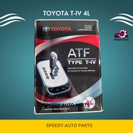 Toyota Type-IV ATF Type T-IV gear oil Type 4 ( 4 liter ) AUTO TRANSMISSION OIL 0888681400