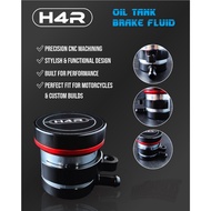 H4R Oil Tank Brake Fluid - CNC Brake Fluid Tank CNC Aluminum Master Brake Fluid Tank