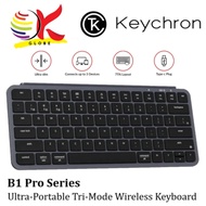 KEYCHRON B1P/ B1 PRO WIRELESS ZMK PORTABLE KEYBOARD WITH BATTERY LIFE UP TO 1200HRS + 2.4GHZ + BLUET
