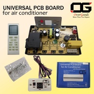 PCB UNIVERSAL AIRCOND BOARD CONTROL FOR AIR CONDITIONER WITH REMOTE CONTROL MULTI AIR COND BOARD PG0