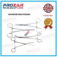 ROCHESTER PEAN FORCEPS | STRAIGHT | CURVED | ARTERY | HAEMOSTATIC | STAINLESS STEEL | 12CM | 14CM | 