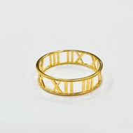 22k / 916 Gold Roman Ring Light Weight