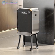 liuhuan2.sg Smart Dustbin Electric With Lib Rubbish Bin Steel Trash Can With Wheel Household Tall Fe