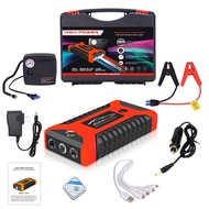 จั๊มสตาทรถยนต์ 99800MAH สตาร์ทรถดีเซล รถกระบะ ได้ง่ายและรวดเร็ว Jump Starter รถยนต์ จั๊มสตาร์ทรถ ไฟฉุกเฉิน จั้มสตาร์ท พกพา สามารถจ่ายไฟ 12V สามารถชาร์จมือถือได้ จั๊มสตาทรถยนต์ แบตเตอรี่รถยนต์ฉุกเฉิน Power Bank