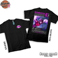 KAOS ANAK - KAOS MOBILE LEGENDS HERO DYRROTH SKIN KOF BAJU DISTRO MOBA KATUN COMBED 30S