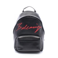 【มือสอง】 บาเลนเซียก้า BALENCIAGA กระเป๋าเป้ EVERYDAY BACKPACK รุ่น 552379 สีดำ/แดง หนัง สำหรับผู้หญิ