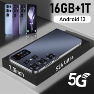 S24 Ultra 5G Phone 7.0inch Full Screen 16GB RAM+512GB ROM Handphone Android Smartphone