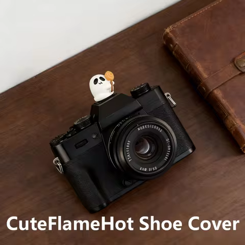 Cute Christmas Horror Hot Shoe Cover for Leica Q2 Fuji X100V X-T5 Sony ZV-1 Canon EOS R5 Nikon Z5 Ca