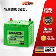 Amaron Go 55D23L  100% ori NEW ESTIMA ALPHARD EXORA Car Battery Bateri Kereta AMG