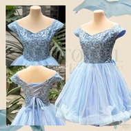 Cocktail Dress For Js Prom/ Party Dress/ X Back Prom Dress