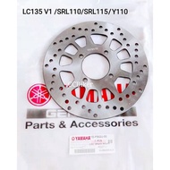 Original Yamaha HLY Front Disc Brake Plate / Piring depan 220mm LC135 SRL110 SRL115 SRL115 Fi Y110 Y