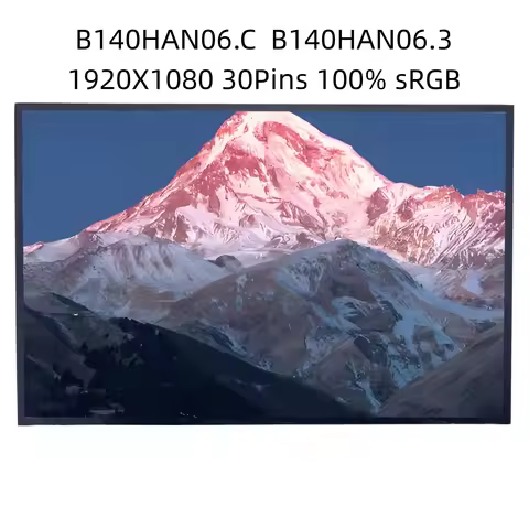 B140HAN06.C 14.0 Inch B140HAN06.3 FHD 1920*1080 Laptop LCD Screen Display Matrix 30PIN
