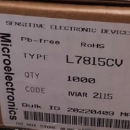 L7815 7815 L7815CV Positive Voltage Regulator Stabilizer 15V LM7815