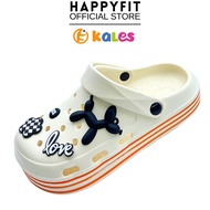 [MONOBO MALAYSIA] EVA 9 Lady Sandals Clogs Wedges Heels 3-4 cm Sandal Tinggi Perempuan Random Jibbit