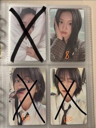 IVE Yujin安兪真 ive mine特典小卡