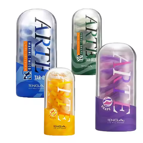 TENGA ARTE Sucking Masturbation Cup for Male Adult Products Masturbator Real Vagina Concealed ARTE V